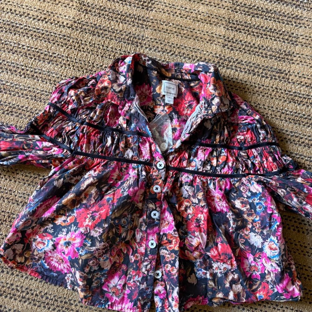 Maeve floral blouse